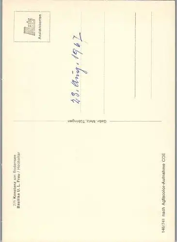 60264 - Deutschland - Konstanz , am Bodensee , Basilika , Hochaltar - nicht gelaufen 1967