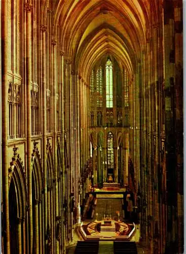 60267 - Deutschland - Köln , Dom , Innenansicht - nicht gelaufen 1969