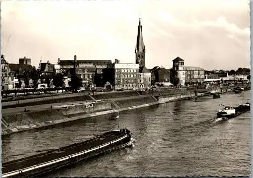 60296 - Deutschland - Düsseldorf , Rheinpartie , Schiff - nicht gelaufen 1962