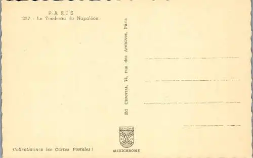 60300 - Frankreich - Paris , Le Tombeau de Napoleon - nicht gelaufen