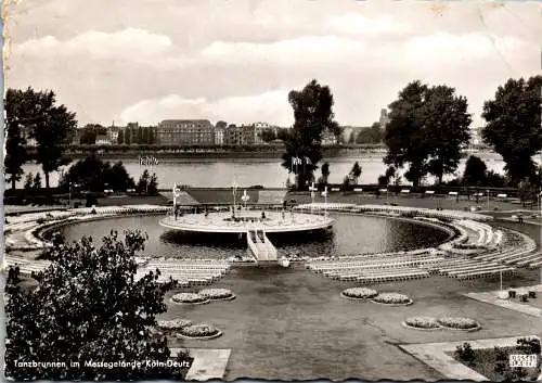 60306 - Deutschland - Köln , Deutz , Tanzbrunnen im Messegelände - gelaufen 1962