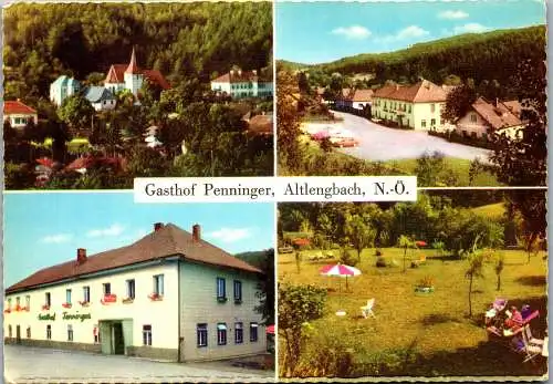 60349 - Niederösterreich - Altlengbach , Gasthof Penninger , Mehrbildkarte , Wienerwald - nicht gelaufen