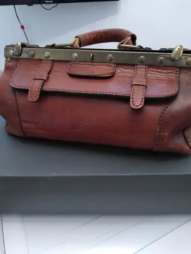 Vintage Arzttasche (Handtasche) aus den 70er Jahren