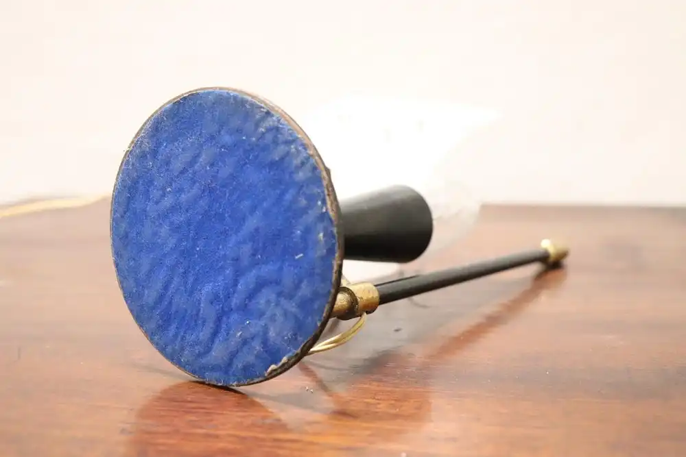 Kleine italienische Tischlampe, 1950er 5