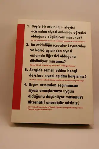 Ilkay Balic [Red.]: Rehber: Insan Neyle Yasar? /Guide: What Keeps Mankind Alive? in Turkish and English. 