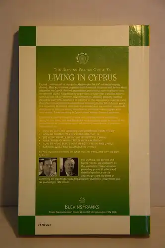 Blevins/ Franks: The Blevins Franks Financial Guide to Living in Cyprus. 