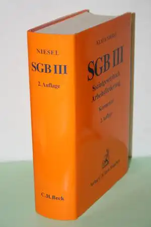 Niesel / Brand [Hrsg.]: Sozialgesetzbuch Arbeitsförderung -SGB III-  Kommentar. 