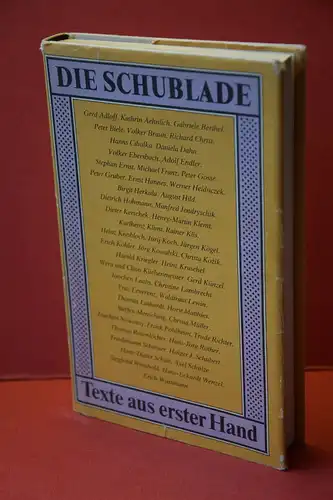 Einhorn Hinnerk / Jendryschik Roswitha [Hrsg.]: Die Schublade. Texte aus erster Hand;  Bd. 2. 