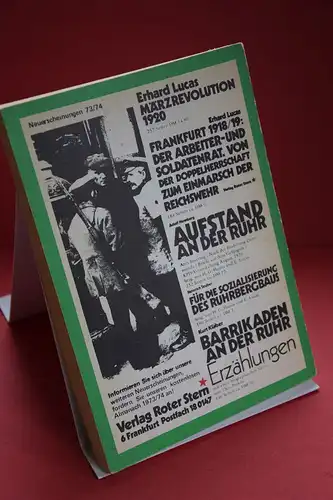 Kurt Kläber: Barrikaden an der Ruhr. Erzählungen. Mit ei. biographischen Notiz v. Theo Pinkus. 