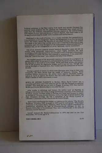 Heinz David Leuner: When Compassion was a Crime. 