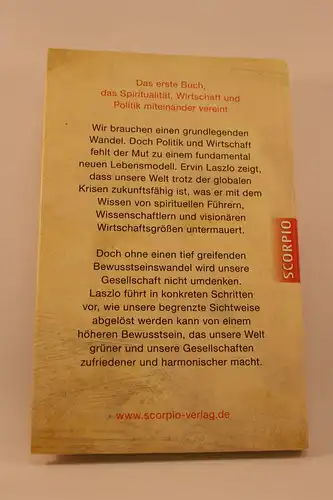 Laszlo, Ervin: Weltwende 2012. Wie eine grüne Wirtschaft, neue Politik und ein höheres Bewusstsein zusammen wirken. 