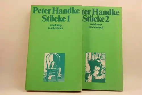 Peter Handke: Stücke I+II. [suhrkamp taschenbuch  43 +101]. 