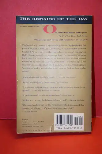Kazuo Ishiguro: The Remains of the Day. 
