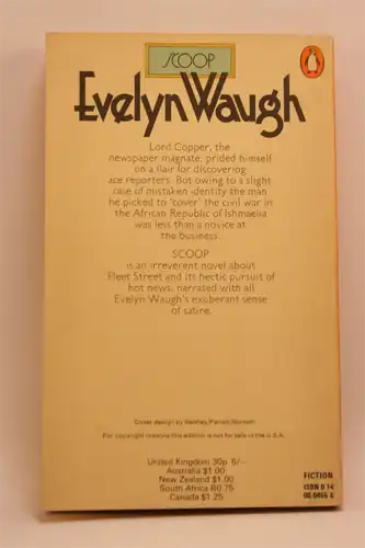 Evelyn Waugh: Scoop. A Novel About Journalists. 