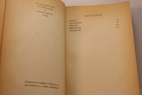 Arthur Koestler: Arrival and Departure. 