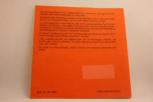 Hans-Werner Geßmann: Räumliches Vorstellungsvermögen - Schlauchfiguren. 225 Übungsaufgaben. [Ü-PTM Bd. 5]. 