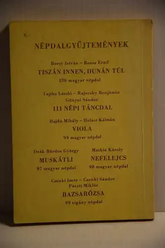 Deák Bárdos György [Hrsg.]: Muskátli.. 97 magyar népdal. 
