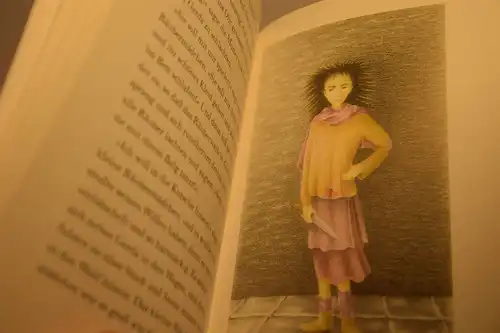 Andersen, Hans Christian: Die Schneekönigin. Ein Märchen in sieben Geschichten. Aus dem Dänischen v. Mathilde Mann. . Mit farb. Ill. v. Birgit Ackermann. 