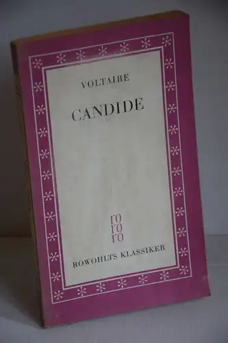 Voltaire: Candide. [Rowohlts Klassiker Nr. 8]. 