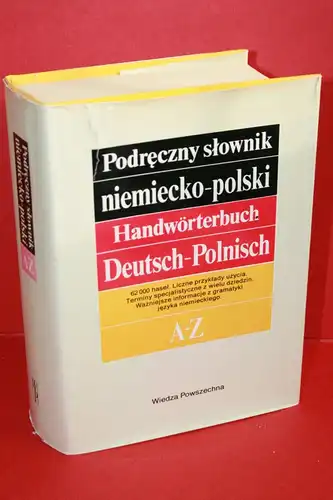 Chodera, Jan und Stefan Kubica: Podreczny slownik niemiecko-polski. Handwörterbuch Deutsch-Polnisch. 