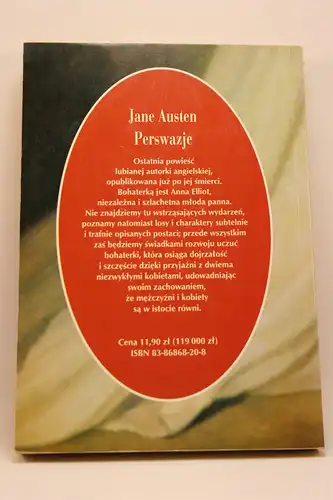 Jane Austen: Perswazje. 