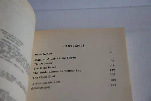 Stephen Crane: Maggie: A Girl of the Streets and Other Short Fiction. 