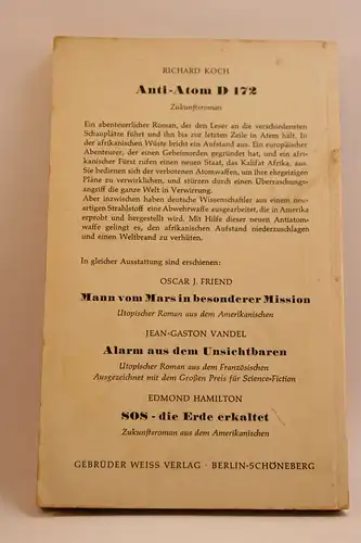 Richard Koch: Anti-Atom D172. Zukunftsroman. 