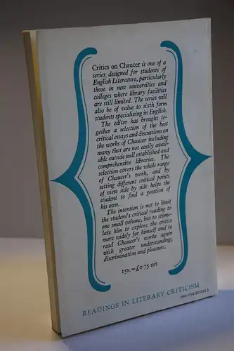 Sheila Sullivan [Ed.]: Critics on Chaucer. [Unwin University Books; Readings in Literary Criticism, VI]. 