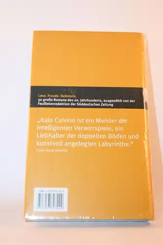 Italo Calvino: Wenn ein Reisender in einer Winternacht. [SZ-Bibliothek Bd. 50]. 