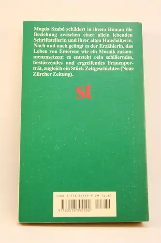 Szabó Magda: Hinter der Tür. Roman. 