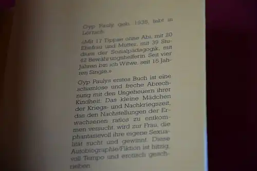 Pauly, Gyp: Tochter zweier Ungeheuer. Roman. 