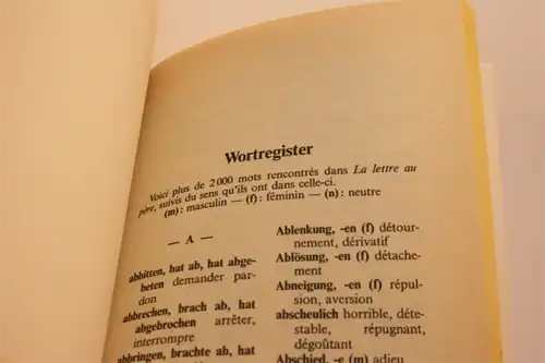 Franz Kafka: Brief an den Vater. [Le livre de poche Bd. 8660]. 