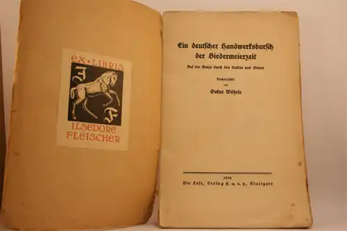 Oskar Wöhrle: Ein deutscher Handwerksbursch der Biedermeierzeit. Auf der Walze durch den Balkan und den Orient. 