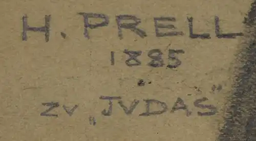 Hermann Prell (1854-1922), Brustbild eines Pharisäers, 1885