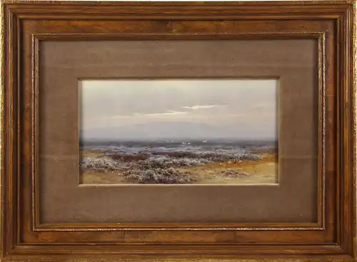 Charles Edward Brittan (1870-1949), Hochmoorlandschaft im Nebel