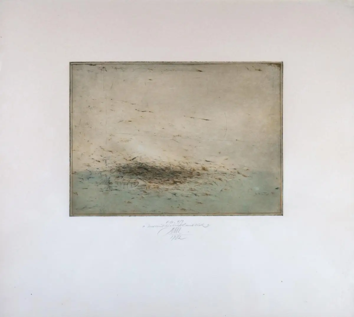 Karl Mordstein (1937-2006), Undeutlicher Deutlich, 1982 1