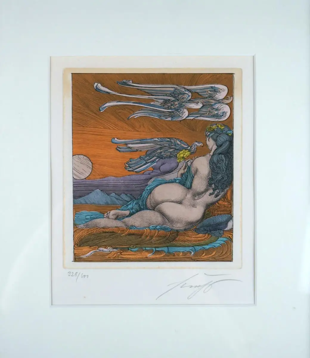 Ernst Fuchs (1930-2015), Bachnymphe, 1976 2