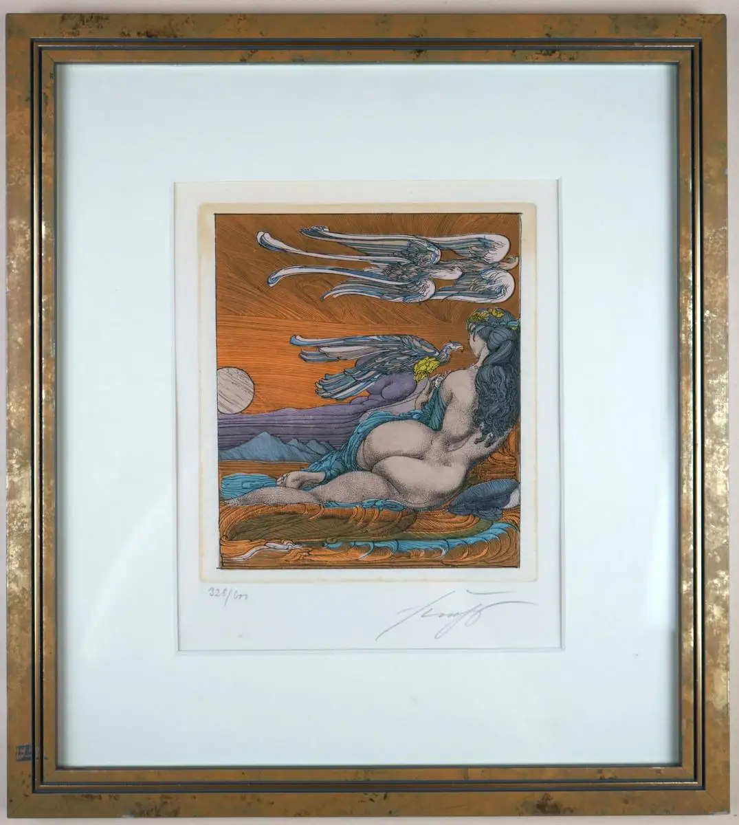 Ernst Fuchs (1930-2015), Bachnymphe, 1976 3