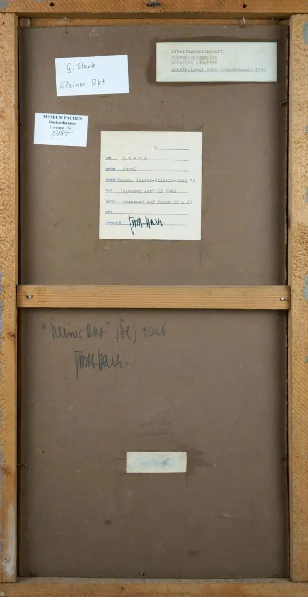 Gustl Stark (1917-2009), Kleiner Akt, 1946 6