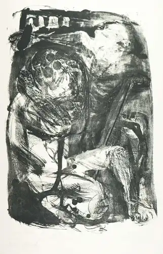 Johannes Heisg (*1953 Leipzig), „Droht nur, mich ganz und gar zu fällen“, 1985