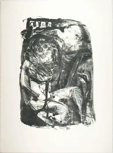 Johannes Heisg (*1953 Leipzig), „Droht nur, mich ganz und gar zu fällen“, 1985