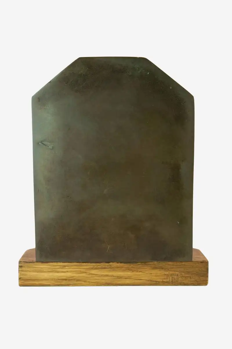 Hans Harders (1875-1955), Goethe (Buchstütze), um 1935, Art Déco 2