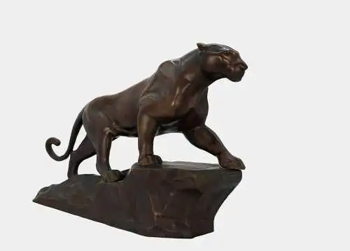 Arthur Dupagne (1895-1961), Emporschreitender Panther, um 1938