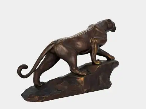 Arthur Dupagne (1895-1961), Emporschreitender Panther, um 1938