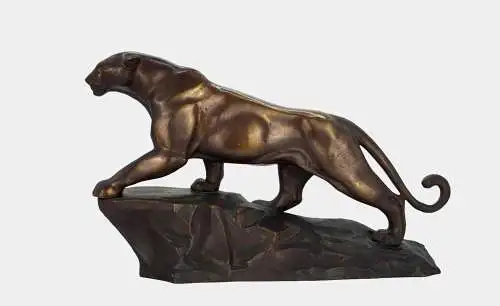 Arthur Dupagne (1895-1961), Emporschreitender Panther, um 1938