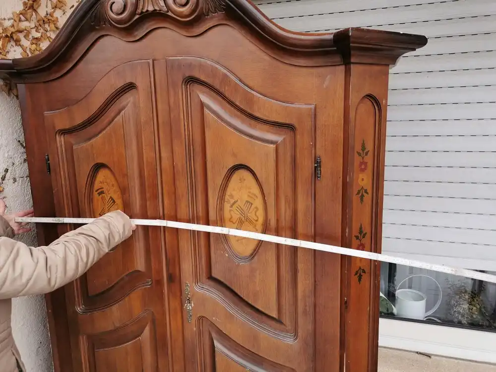 Preisreduktion Antiker Bauernschrank Barockschrank Bauernkasten  8