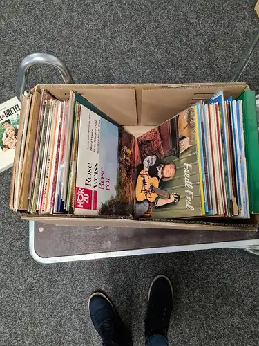 Alte Schallplatten 