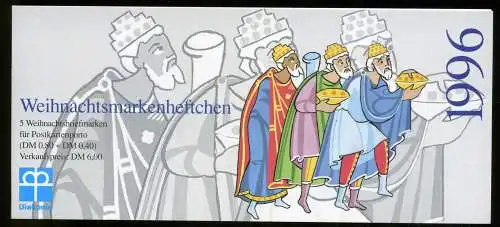 Bund Diakonie Markenh. 1996 mit 1891 Berlin Ersttagssonderstempel #IJ121