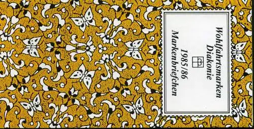 Bund Diakonie Markenheft 1985/86 746 Berlin Ersttagssonderstempel #IN525
