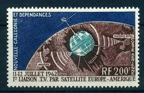 Neukaledonien 386 postfrisch unbemannte Raumfahrt #GB349